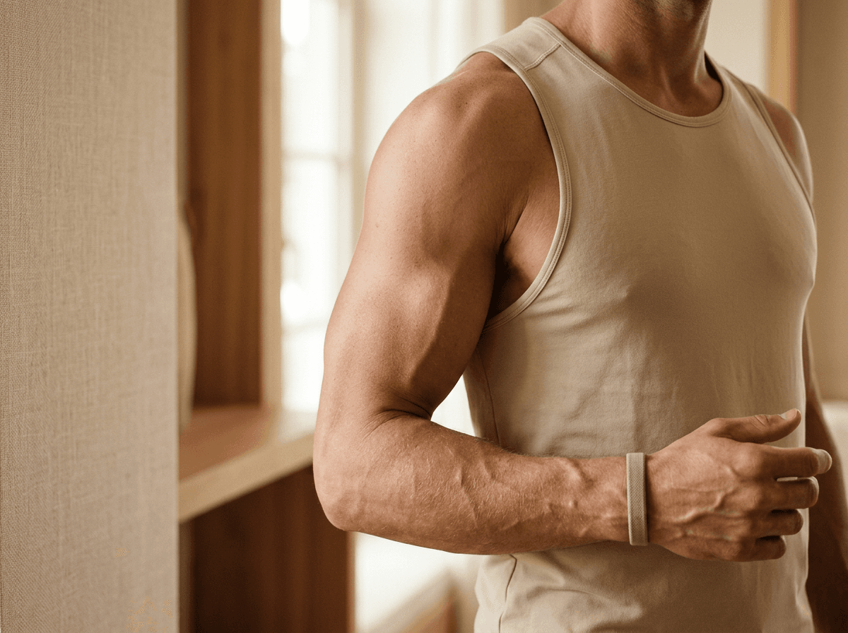 Brazo masculino — Maysoon