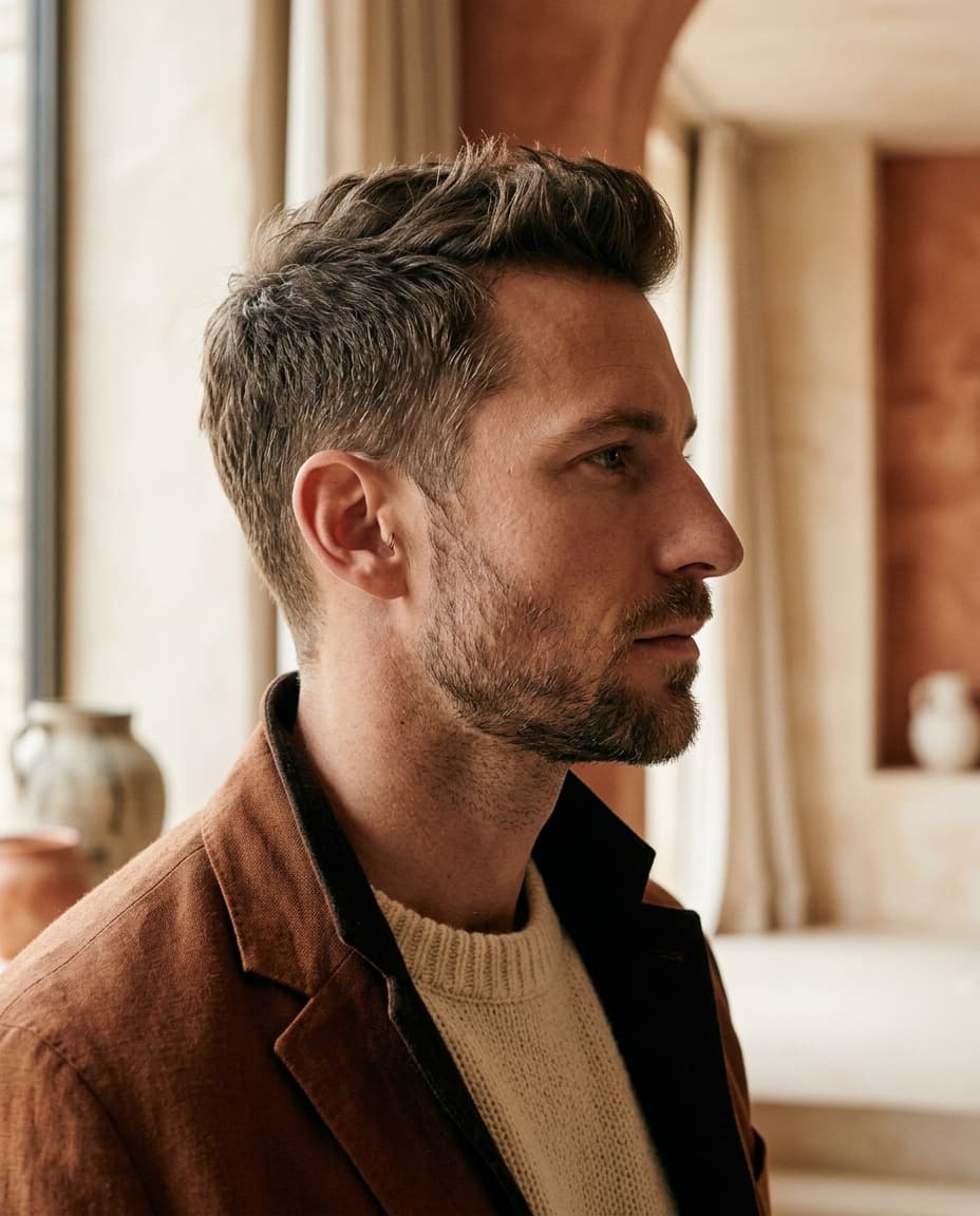 Perfil masculino — Maysoon