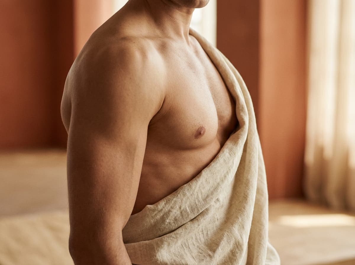 Zona pectoral masculina — Maysoon